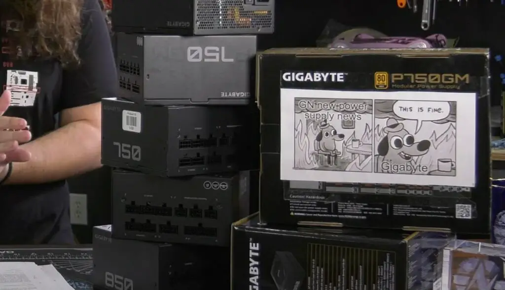 Gigabyte exploding PSUs