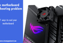 Motherboard overheating
