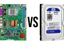 Motherboard vs Hard drive