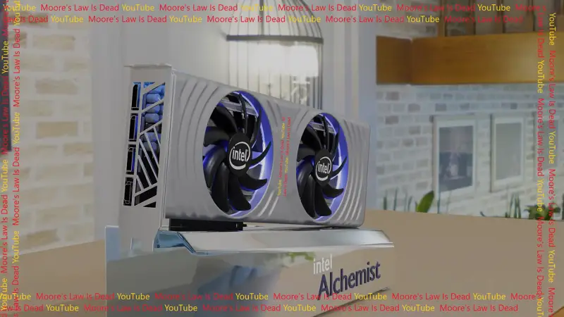 Intel ARC Alchemist graphics card