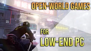 open world games for low end PC
