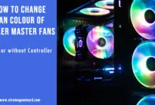 Change cooler master fan colour
