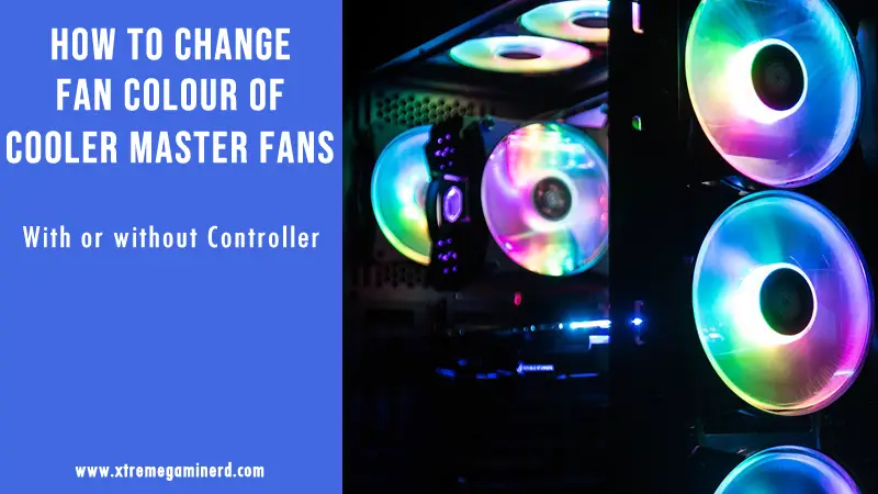 Change cooler master fan colour