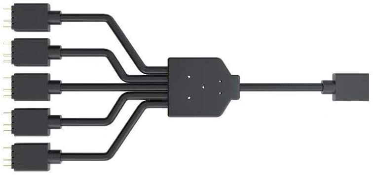 Cooler Master 1-to-5 ARGB Splitter Cable 