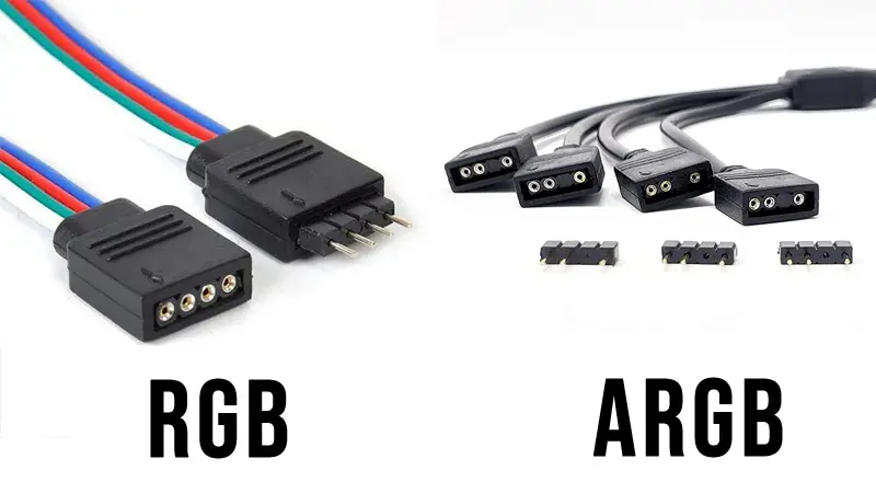 rgb vs argb connectors