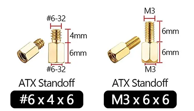 6-32 vs m3