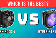 Dark Rock 4 vs Hyper 212 RGB Black