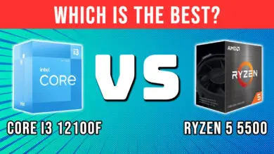 Intel Core i3 12100F vs Ryzen 5 5500