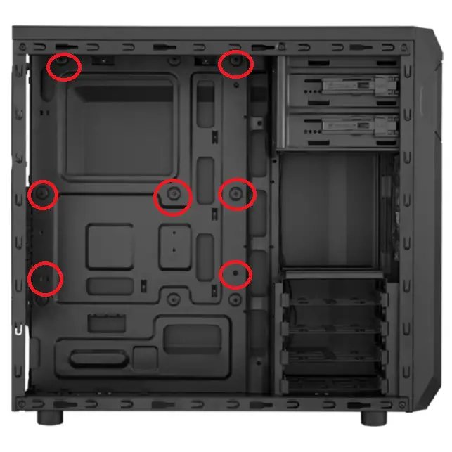 Motherboard Tray for Standoffs