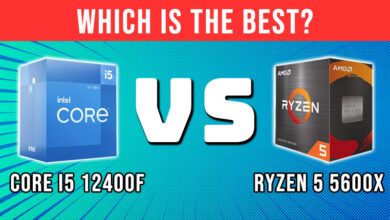 i5 12400F vs Ryzen 5600X