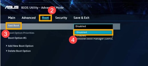 Asus Fast Boot