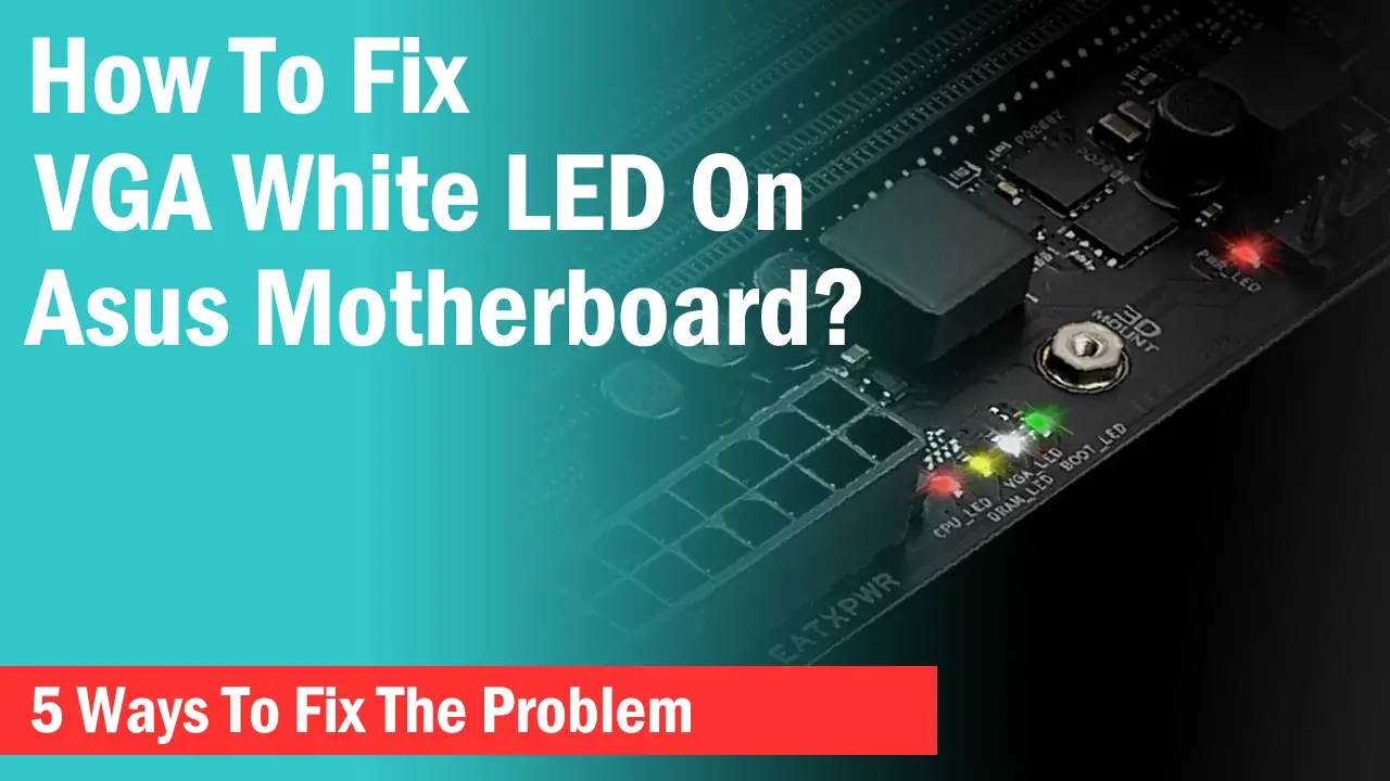 Asus Motherboard White Light