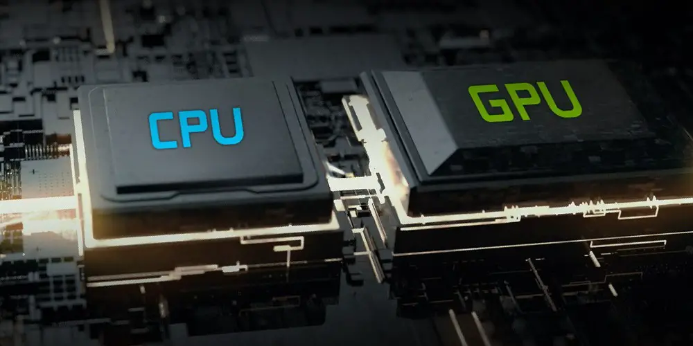 CPU and GPU