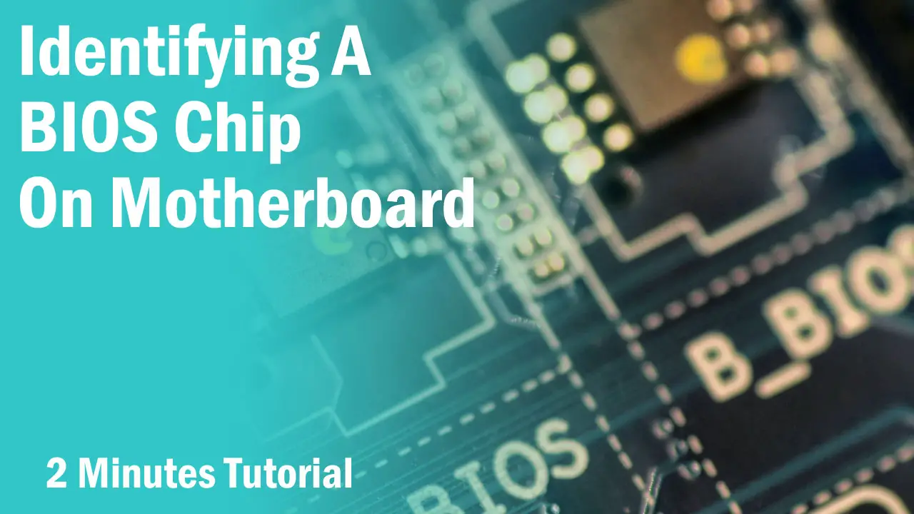 Motherboard bios chip
