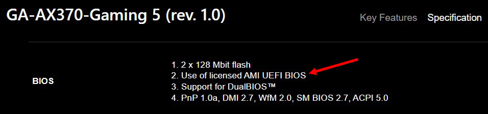 gigabyte ax370 gaming 5 BIOS