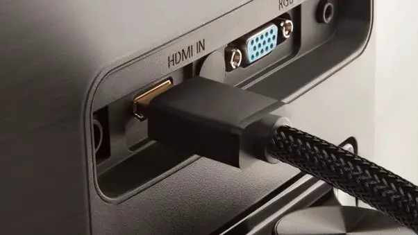 hdmi cable connection