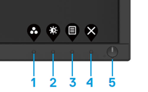 Dell display input