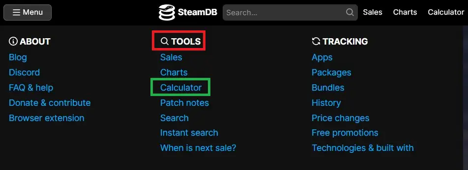 SteamDB Tools