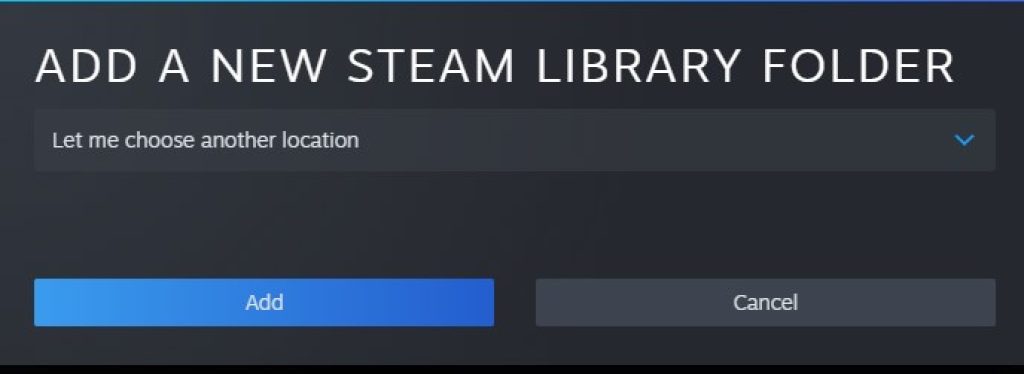 steamapps common folder empty
