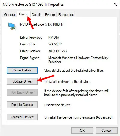 update driver