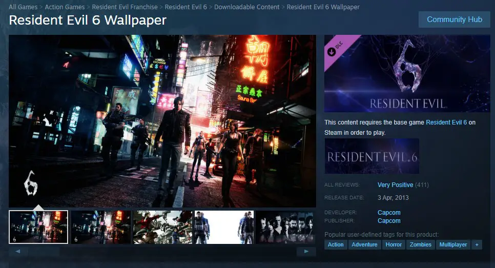 Resident Evil 6 wallpaper