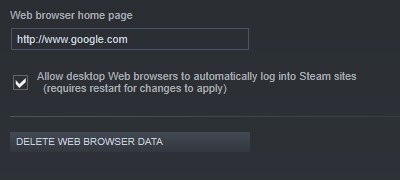 delete web browser data