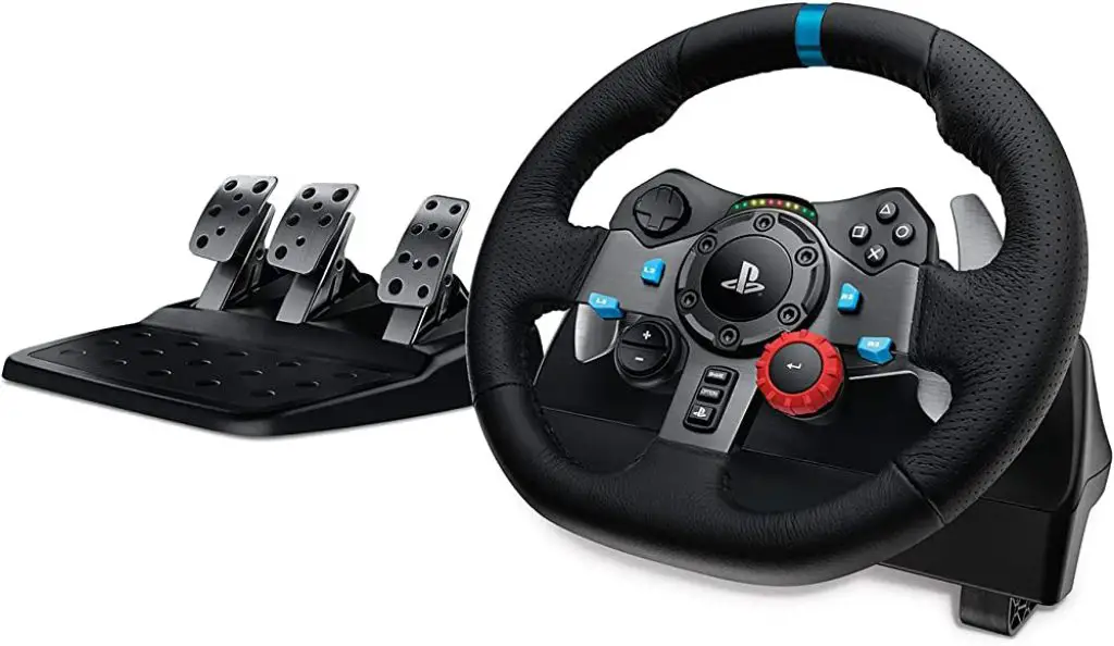 Gaming Racing Wheel and Foot Pedal