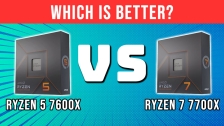AMD Ryzen 5 7600X vs Ryzen 7 7700X: What Should You Get?